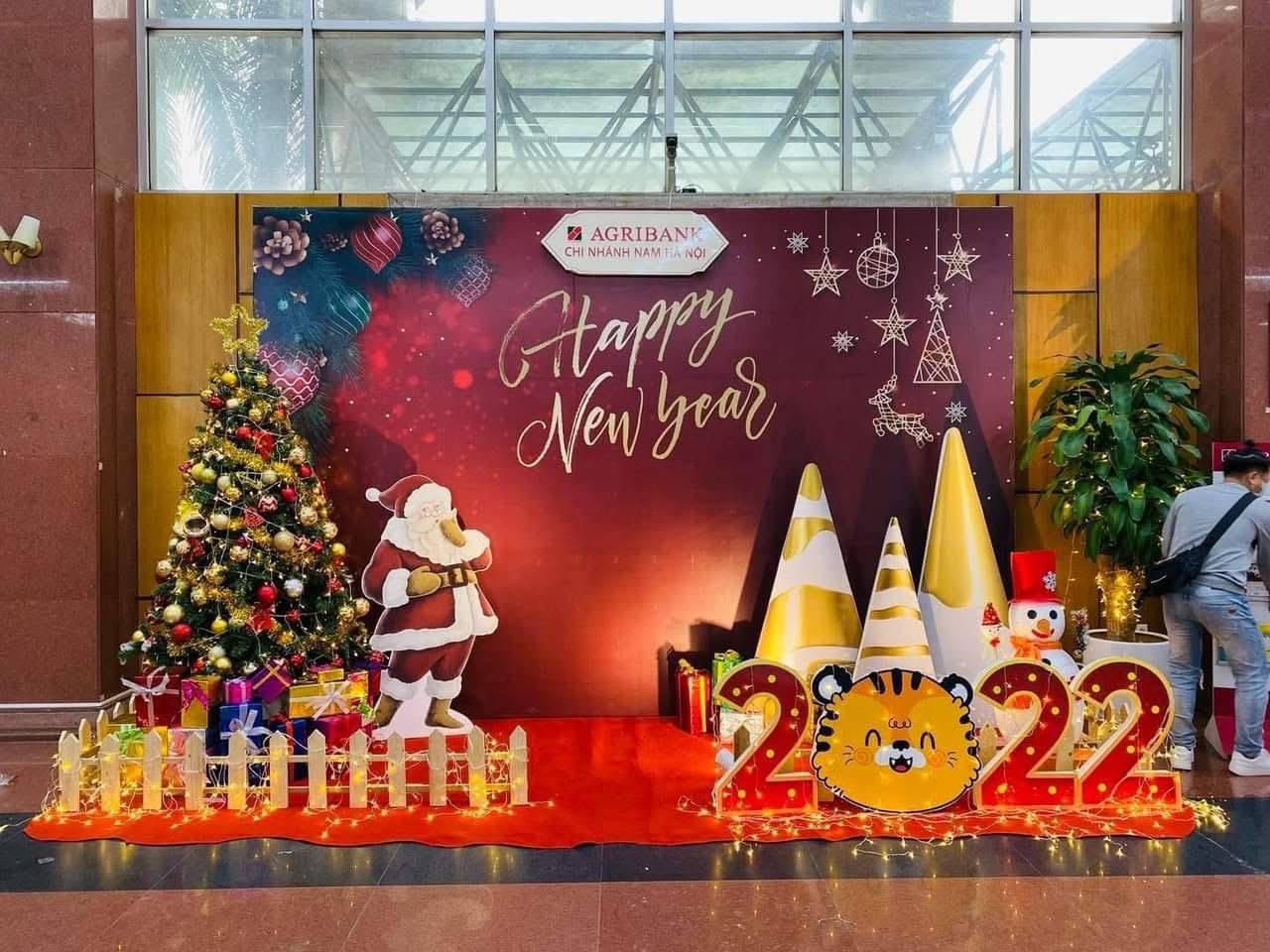 Trang Trí Tiểu Cảnh Noel Hà Nội – Chú Cuội Events